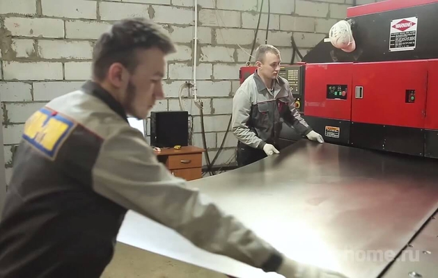 Расположение стального листа Расположение стального листа