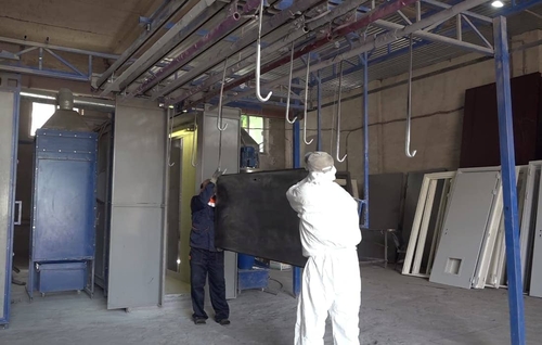 Полотно перед покраской