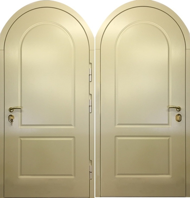 Арочная дверь № 13 с МДФ ПВХ с двух сторон Арочная дверь № 13 с МДФ ПВХ с двух сторон