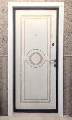 Белый МДФ с фрезеровкой