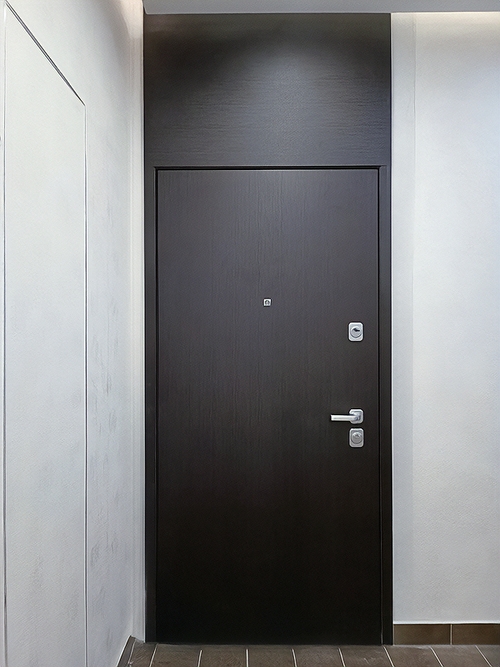 Дверь с фальш-вставкой