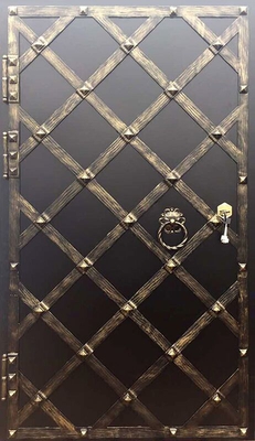 Дверь порошковое напыление с лаком и ковкой Дверь порошковое напыление с лаком и ковкой