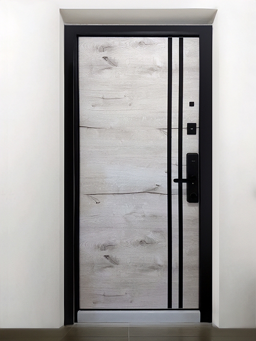 Квартирная дверь со smart-замком