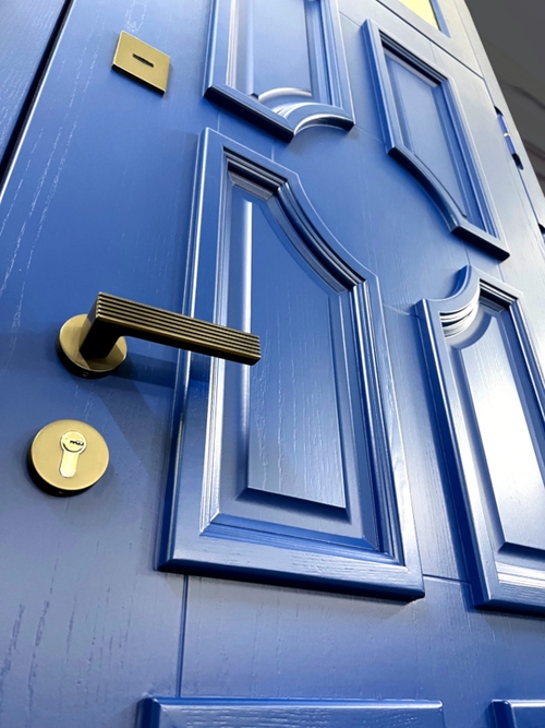 МДФ шпон с окрасом по RAL