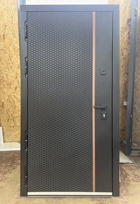 Металлическая дверь с МДФ