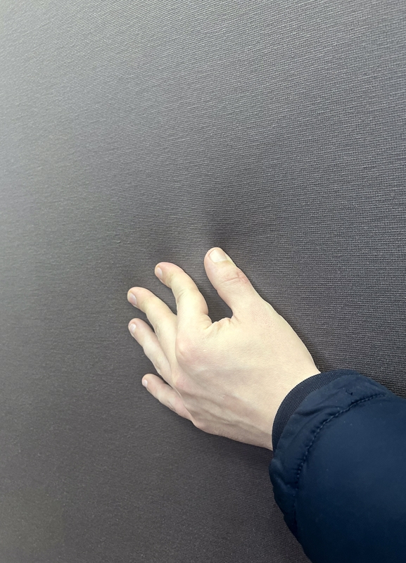 Образец отделки тканью Образец отделки тканью