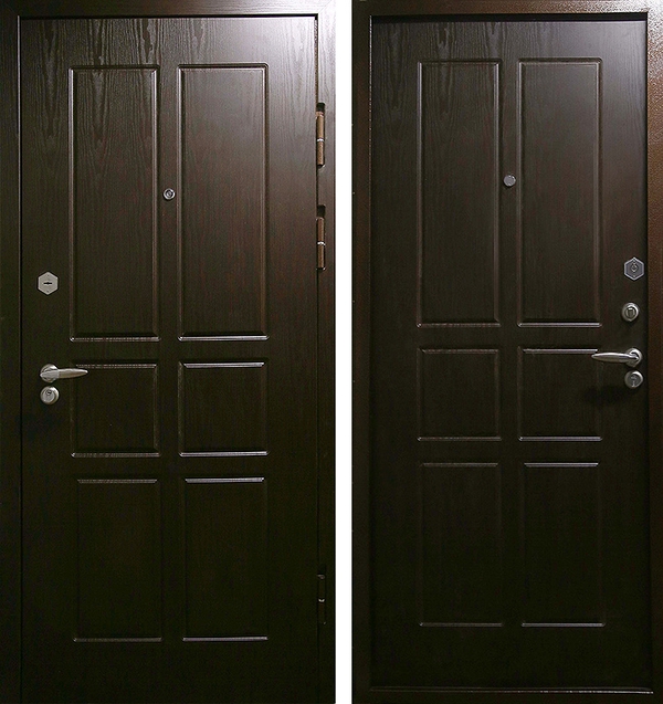 Дверь МДФ шпонированная дубом с двух сторон Дверь МДФ шпонированная дубом с двух сторон