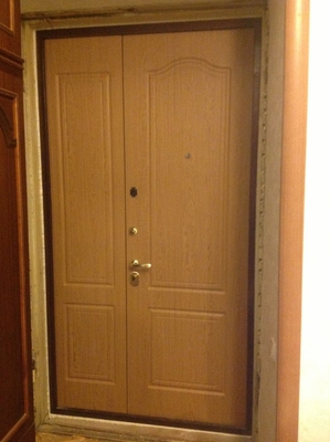 Полуторная МДФ дверь