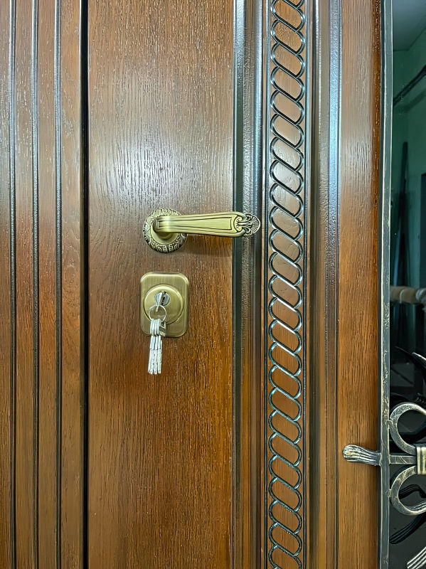 Ручка и цилиндровый замок Ручка и цилиндровый замок