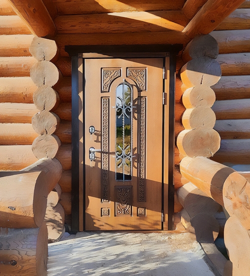 Утепленная дверь в доме