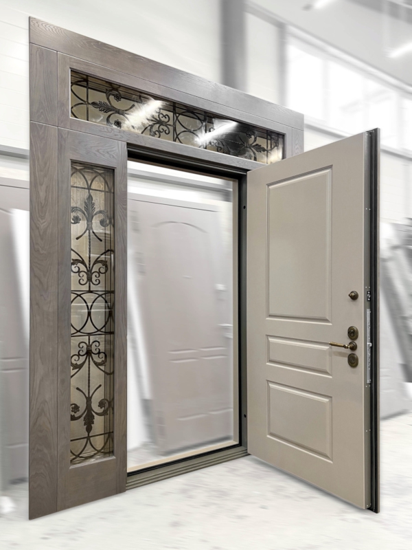 Входная группа из массива дуба Входная группа из массива дуба