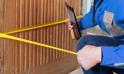 Замеры входной двери Замеры входной двери