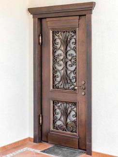 Парадная дверь со стеклом Парадная дверь со стеклом